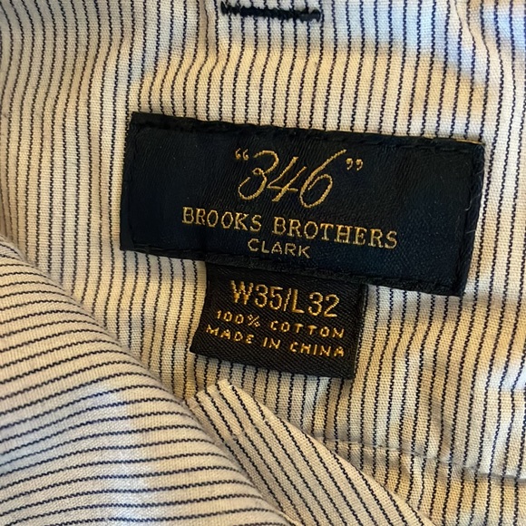 Brooks Brothers “346” Clark Straight Leg Pants - Picture 2 of 4
